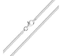 The Chain Company - Sterling Silver 18" Inch 2.0mm Thick Italian Curb Chain Necklace (18)