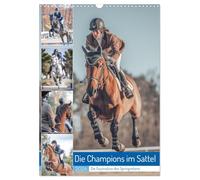 The champions in the saddle UK-Version (Wall Calendar 2026 DIN A3 Portrait), CALVENDO 12 Month Wall Calendar