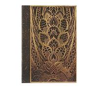 The Chanin Rise (New York Deco) Midi Lined Hardback Journal (Elastic Band Closure)