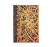 The Chanin Spiral (New York Deco) Mini Lined Hardcover Journal: Hardcover, 85 gsm, ribbon marker, memento pouch, elastic closure