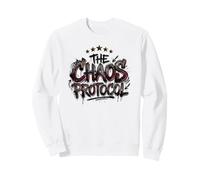 The Chaos Protocol Political Satire Sweatshirt