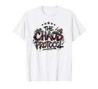 The Chaos Protocol Political Satire T-Shirt