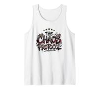 The Chaos Protocol Political Satire Tank Top