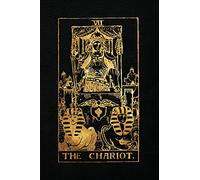 The Chariot: 120 College Ruled Lined Pages, The Chariot Tarot Card Notebook - Black and Gold - Sketchbook, Journal, Diary (Tarot Card Notebooks)