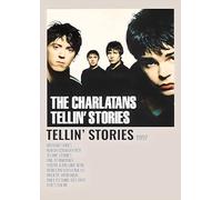 The Charlatans Tellin Stories A4 Print Poster Wall Art Home Decor Album Gift Present Photo Living Room Dining Room Bedroom Hall Loft Office Unframed