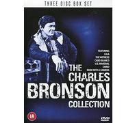 THE CHARLES BRONSON COLLECTION - 3 DVD BOX SET - LOLA, CHINO, THE WITNESS & MORE