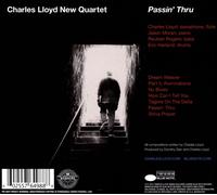 THE CHARLES LLOYD QUARTET/CHARLES LLOYD - PASSIN' THRU [DIGIPAK] NEW CD