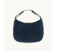The Charlie Suede Bag Apatchy London Navy One Size