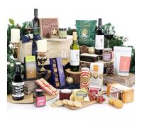 The Charlton Luxury Christmas Crate - Exquisite Christmas Hamper - Thoughtfully Curated Selection of Gourmet Treats, Wines, Craft Ales and Festive Wooden Presentation Crate