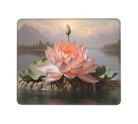 The Charm of Lotus Multi Size Mouse pad for Office, Study & Play-Mousepad with Strong Adhesion and Thick Comfortable Surface