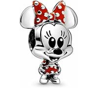 The Charmery Red Mouse Charm 925 Sterling Silver Charm Compatible with Pandora Charms,and Many Other UK Charm Bracelets.