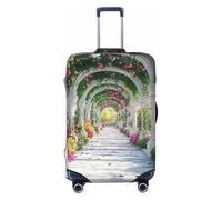 The Charming Garden is Real and Vivid Elastic Travel Luggage Cover Suitcase Protector, Print Suitcase Baggage Cover Anti-Scratch