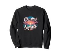The Chasing Sunsets Summer Graphic Sweatshirt