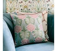 The Chateau 1 x LILY GARDEN Cushion Cover - 43 x 43cm - EAU DE NIL - No Insert