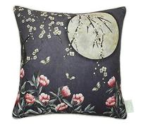 The Chateau 1 x MOONLIGHT Cushion Cover - 45 x 45cm - MIDNIGHT - No Insert
