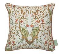 The Chateau 1 x WOODLAND TRAIL Cushion Cover - 43 x 43cm - CREAM - No Insert