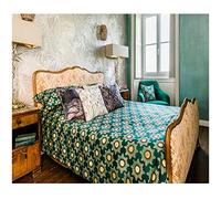 The Chateau by Angel Strawbridge DAISY MADEMOISELLE Duvet Bedding Cover Set - DOUBLE, Green