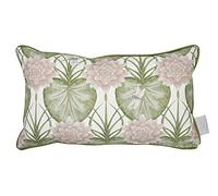 The Chateau by Angel Strawbridge LILY GARDEN Cushion - 30 x 50cm - CREAM - FEATHER FILLED