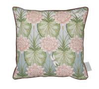 The Chateau By Angel Strawbridge - Lily Garden Eau De Nil 43X43Cm Cushion