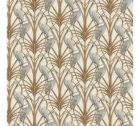 The Chateau By Angel Strawbridge - Nouveau Heron Cream Wallpaper