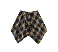 The Checkered Fart Curtain Lady With A Complete System(26)
