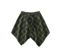 The Checkered Fart Curtain Lady With A Complete System(57)