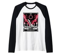 The Checkmate XIII Tarot Gothic Art Chess Player Raglan Baseball Tee