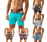 The Cheeky Commando Novelty Prank Swim Trunks, Funny 3D Briefs Beach Shorts