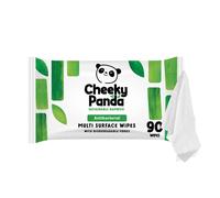 The Cheeky Panda 100% Bamboo Antibacterial Multi Surface Wipes 90 Wipes