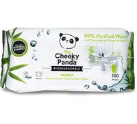 The Cheeky Panda Bamboo Antibacterial Wipes | Pack of 90 Cheeky Biodegradable Surface Wipes | Perfect for Kitchen and Surface Cleaning