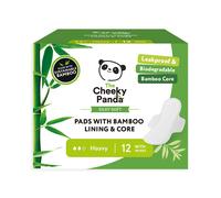 The Cheeky Panda Bamboo Core Pads With Wings - Heavy - Pack of 12