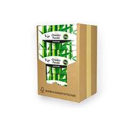 The Cheeky Panda - Bamboo Cosmetic tissues - 12 x 60 Sheets - 3-ply - Super Soft and Plastic-Free - Sustainable and Environmentally Friendly Tissue Box - FSC Certified - Ideal for Allergy sufferers