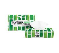 The Cheeky Panda Bamboo Facial Tissues | Sustainable and Silky Soft | Plastic Free