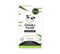 The Cheeky Panda Bamboo Facial Tissue | Plastic Free Travel Tissue Pack | 10 Super Soft Pocket Tissues