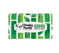 The Cheeky Panda Bamboo Facial Tissues | Sustainable and Silky Soft | Plastic Free