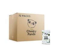 The Cheeky Panda ? Bamboo Handy Wipes | Bulk Box of 72 Packs (12 Wipes per Pack, 864 Total) | Plastic-Free Wipes, Pocket sized, On the go, Eco-Friendl