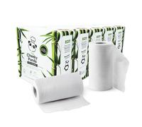 The Cheeky Panda Bamboo Kitchen Roll 10 Kitchen Rolls 1000 Super Strong S
