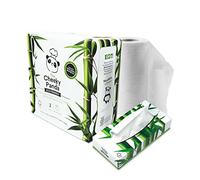 The Cheeky Panda Bamboo Kitchen Roll | 2 Rolls Naturally Strong and Absorbent Plastic Free Paper Towels & Facial Tissues Sustainable Tissue Box of Tissues, 82.0 count