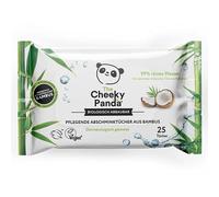 The Cheeky Panda Bamboo make-up wipes, coconut, pack of 25 wipes, make-up wipes, biodegradable, super soft and sustainable