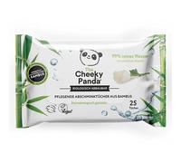 The Cheeky Panda Bamboo make-up wipes, rose, 25 wet wipes per pack, biodegradable, super soft and sustainable