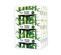 The Cheeky Panda Bamboo Tissues | Loose Box of 12 Boxes (960 Tissues in Total) | Rectangular Box, Hypoallergenic, Plastic-Free, Eco-Friendly, Super Soft, Strong & Durable