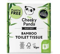 The Cheeky Panda Bamboo Toilet Paper - 9 Rolls of 9 Count 9 (Pack 1)