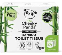 Cheeky Panda Plastic Free Toilet Tissue 3ply 24 rolls x1