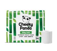Cheeky Panda Plastic Free Toilet Tissue 3ply 24 rolls x1