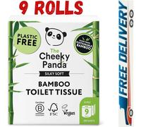 The Cheeky Panda Bamboo Toilet Rolls Bulk Buy 3 Ply Toilet Paper Plastic Free UK
