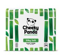 The Cheeky Panda Bamboo Toilet Tissue - 24 rolls