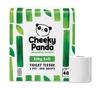 The Cheeky Panda Bamboo Toilet Tissue - 48 rolls