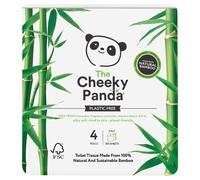 The Cheeky Panda Bamboo Toilet Tissue 4Rolls 3Ply