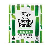 The Cheeky Panda Bamboo Toilet Tissue - 9 Rolls