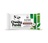 The Cheeky Panda Biodegradable Facial Cleansing Wipes - Coconut - 25 Wipes